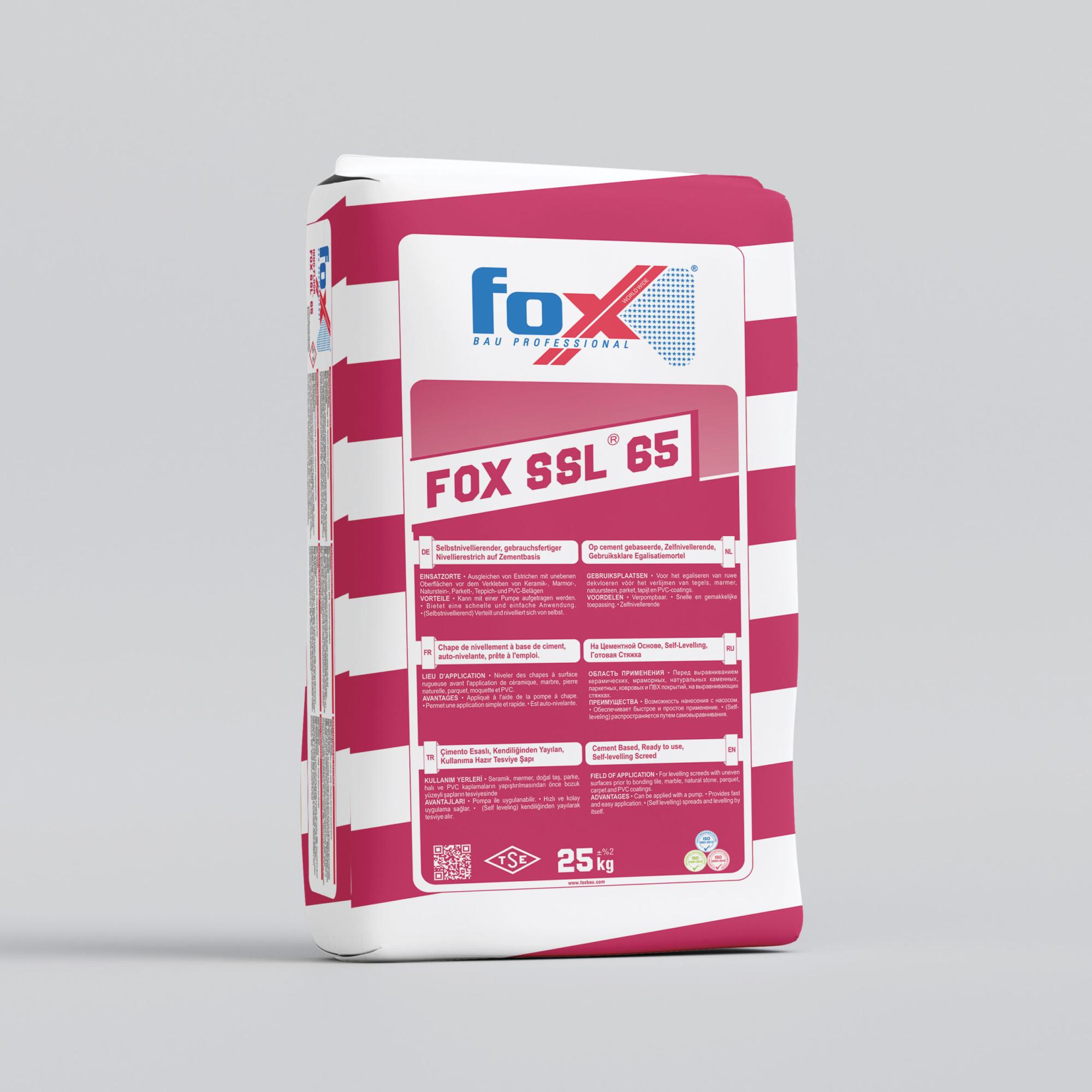 თვითსწორებადი იატაკი - FOX SSL® 65 — თვითსწორებადი იატაკი